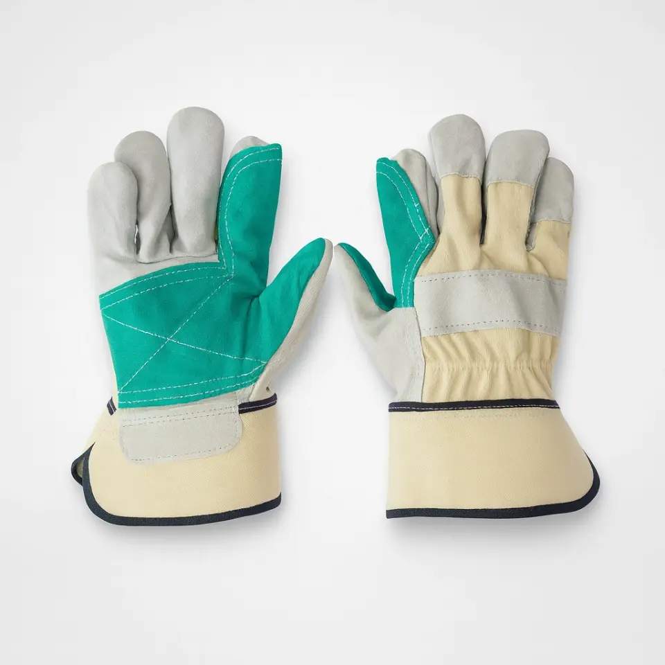 Deri Takviyeli Polisaj Eldiveni