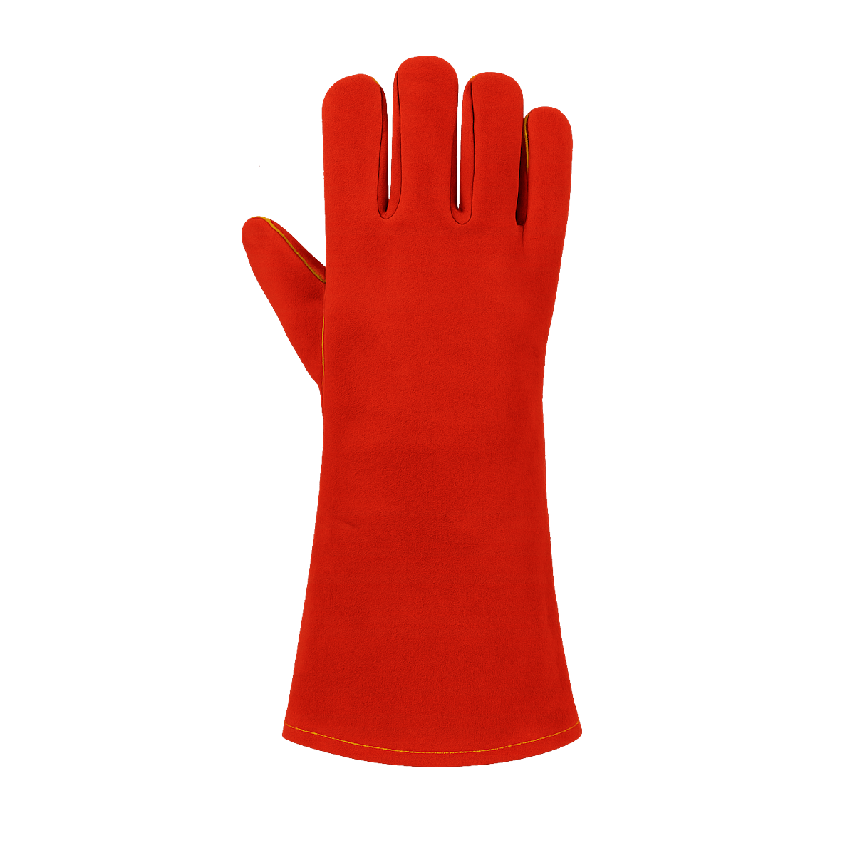 Kırmızı Kaynakçı Eldiveni