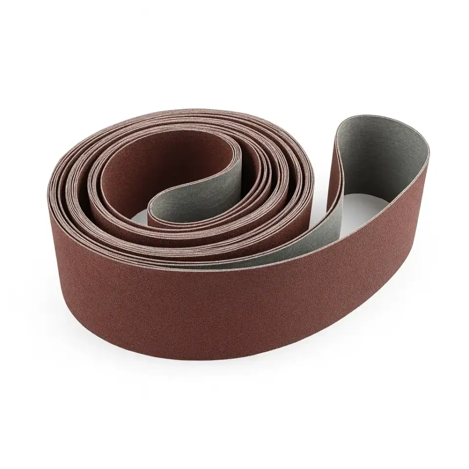 uzun kol polisaj şerit zımparası 3500x50 alüminyum oksit şerit zımpara